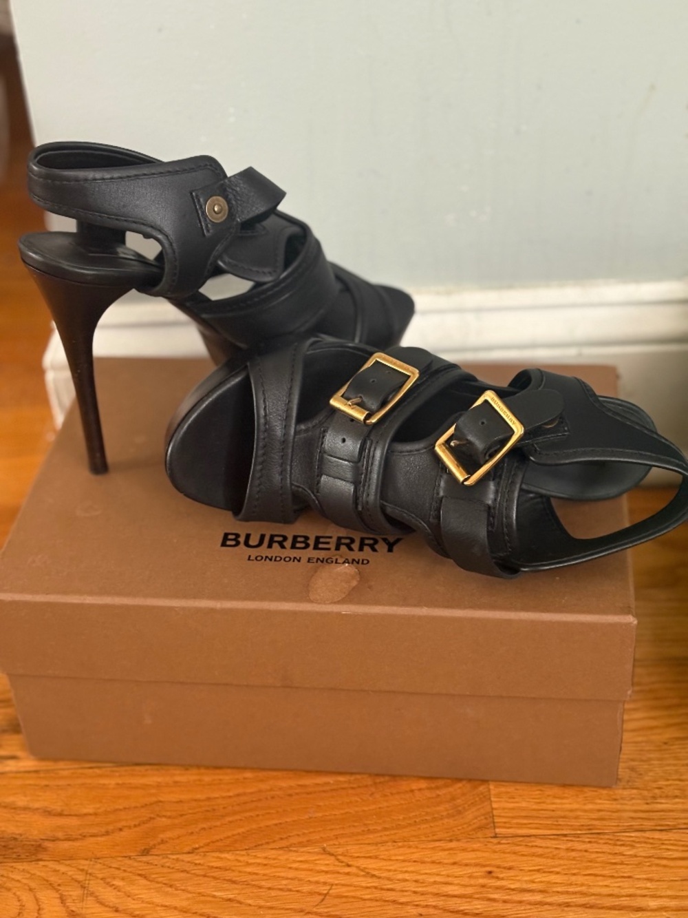 Burberry platforms -vintage